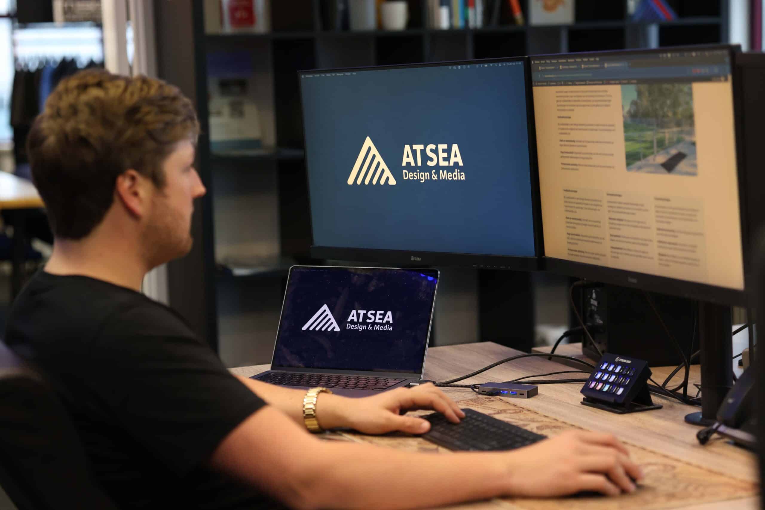 website onderhouden AtSea Katwijk